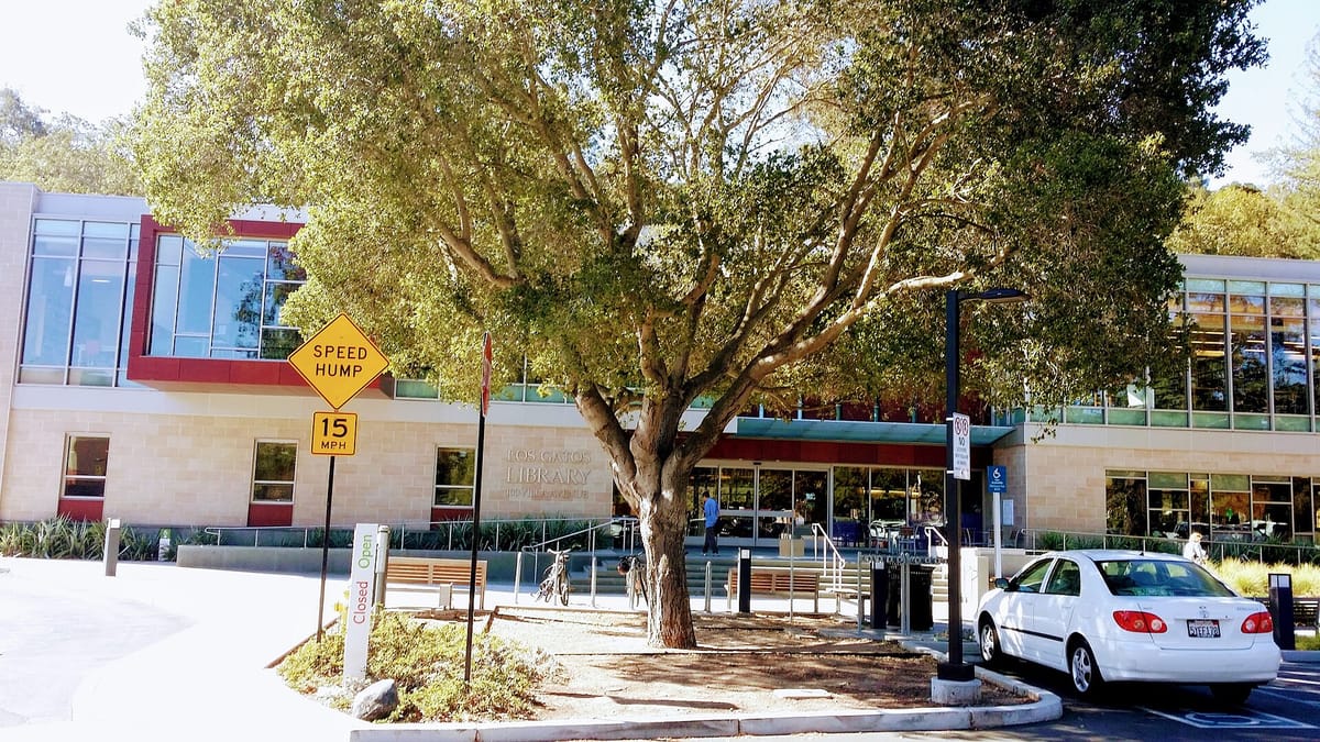 The Los Gatos Library at the Civic Center